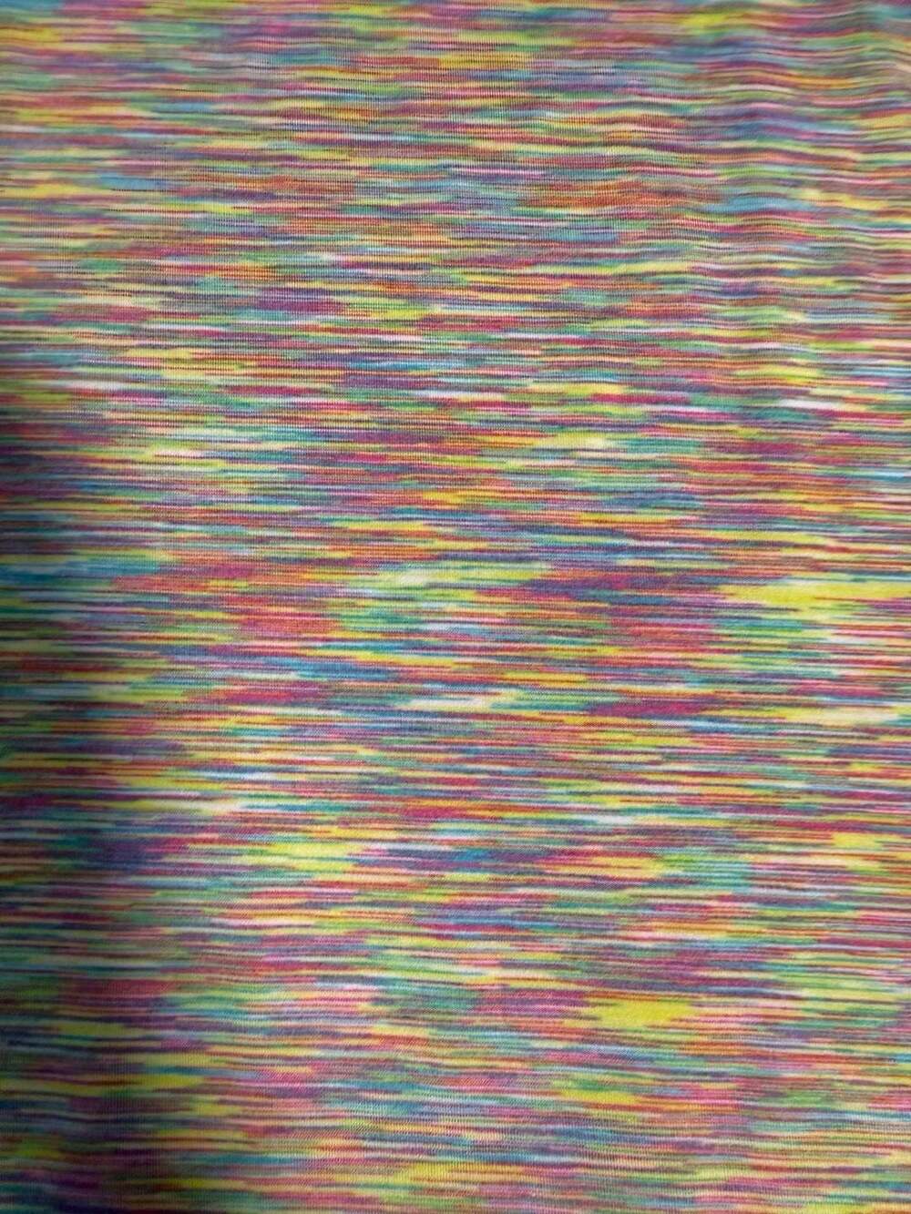 Thats So Fetch Rainbow Space Dye Mock Neck Sleeveless Bodycon Mini Dress
M139 - Picture 3 of 5